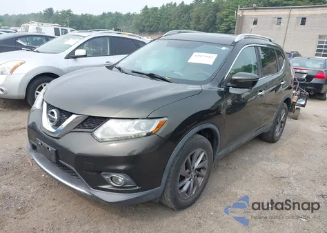 2016 Nissan Rogue Sl from USA, damaged, VIN 5N1AT2MV2GC897159